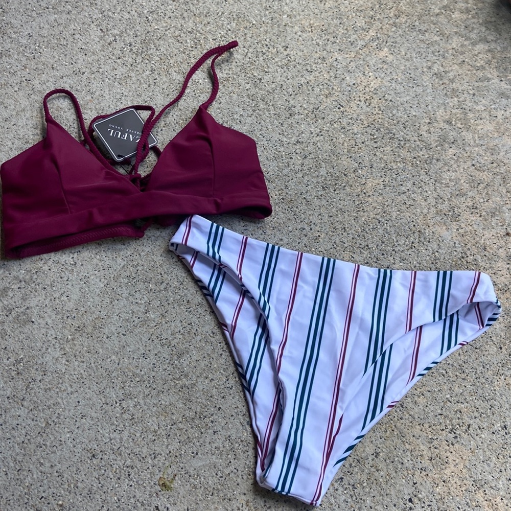 zaful bikini size medium